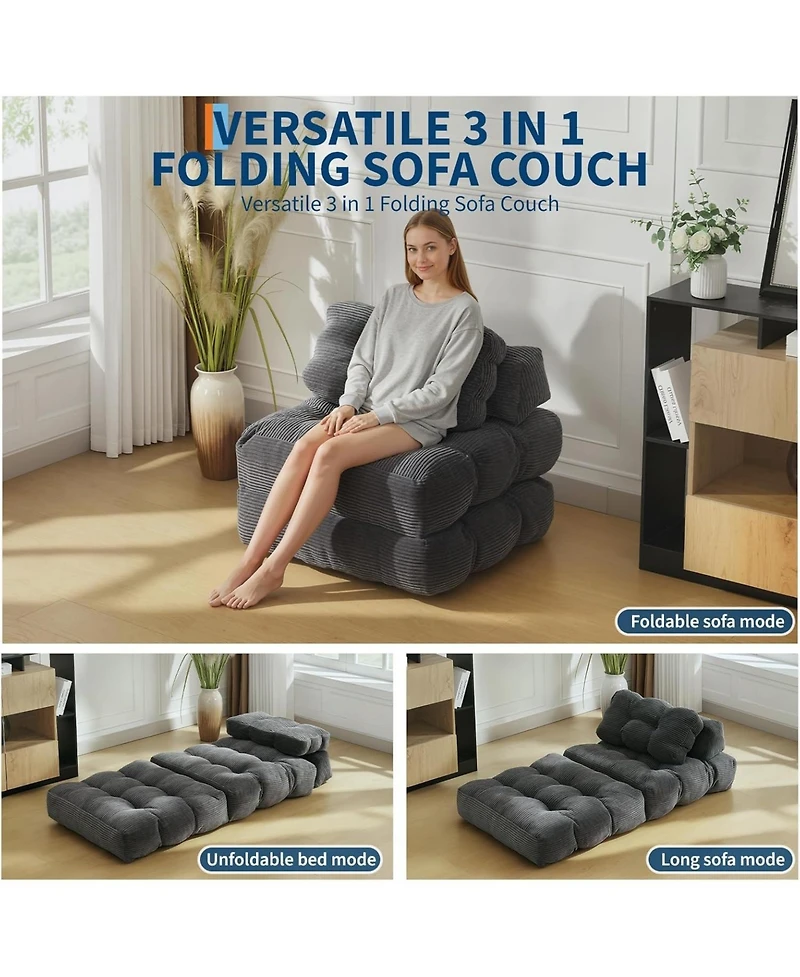 gaomon Folding Sofa Bed 2-Pack