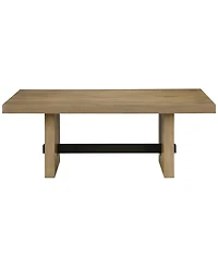 Axel 48" Acacia Veneer Rectangle Coffee Table