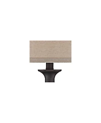 Regency Hill Ben 25" High Candlestick Traditional Table Lamps Set of 2 WiFi Smart Socket Dark Bronze Metal Living Room Bedroom