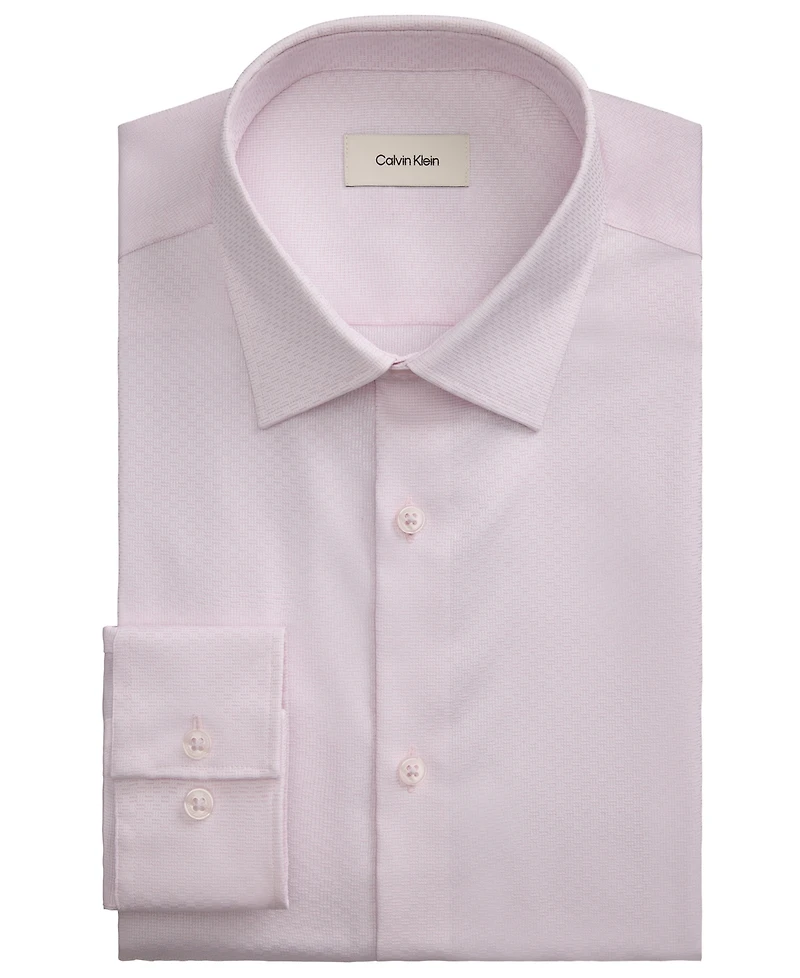 Calvin Klein Men's Long-Sleeve Slim-Fit Dress Shirt