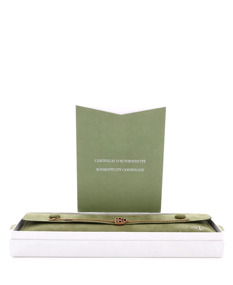 Pre-Owned Van Cleef and Arpels Lucky Spring Open Wings Ladybug Bracelet