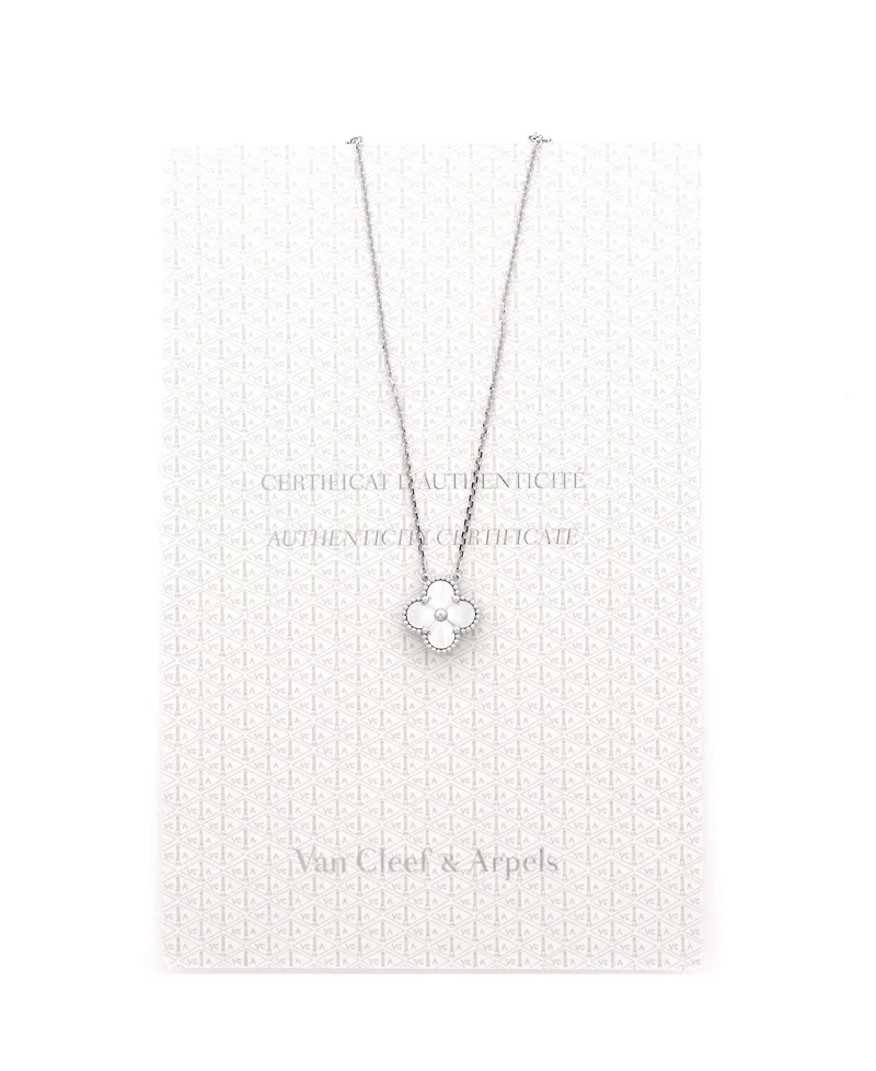 Pre-Owned Van Cleef and Arpels Vintage Alhambra Pendant Necklace
