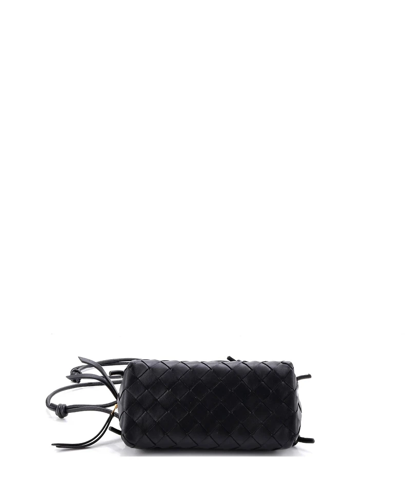 Pre-Owned Bottega Veneta Mini Concert Crossbody Pouch Intrecciato Nappa