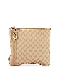 Pre-Owned Gucci Jolicoeur Messenger Bag Gg Canvas