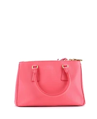 Pre-Owned Prada Small Galleria Double Zip Tote Saffiano Leather