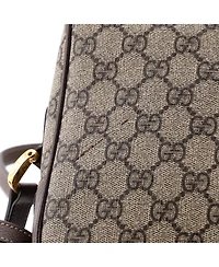 Pre-Owned Gucci Small Ophidia Shoulder Bag Gg Coated Canvas