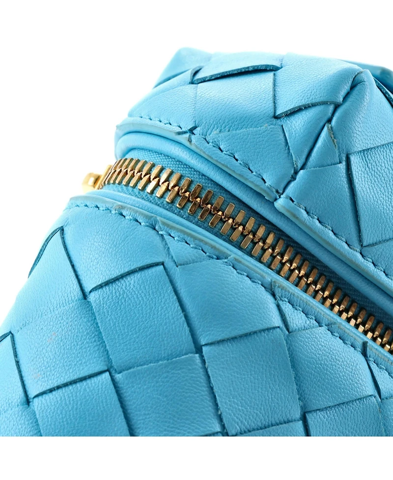 Pre-Owned Bottega Veneta Bang Bang Vanity Case Intrecciato Leather