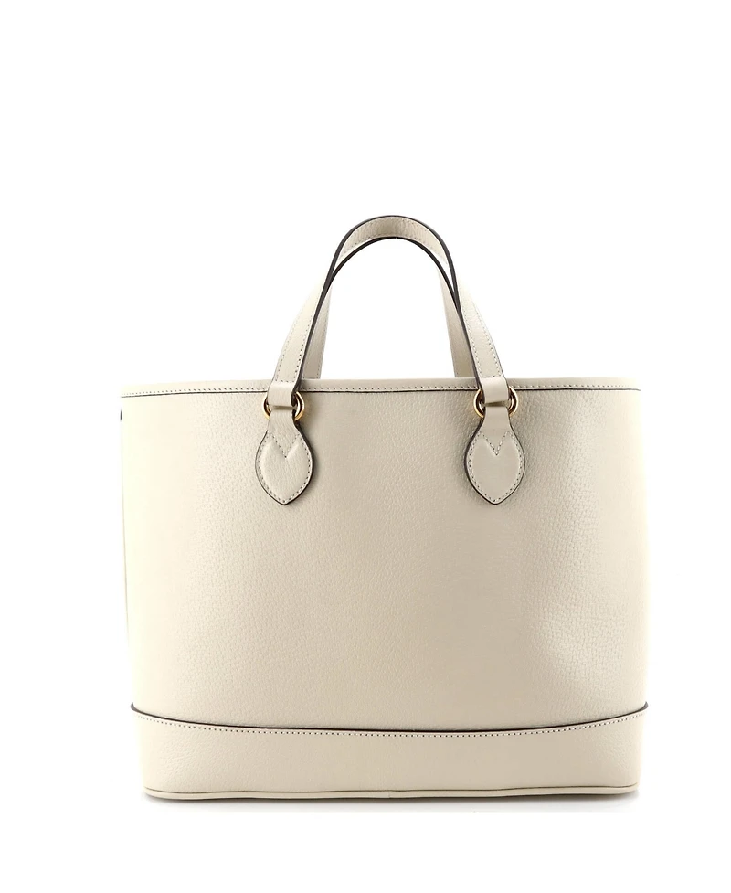 Pre-Owned Gucci Small Ophidia Top Handle Shopping Tote Leather