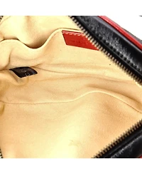 Pre-Owned Gucci Gg Marmont Belt Bag Diagonal Quilted Leather
