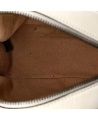 Pre-Owned Gucci Mini Gg Marmont Round Shoulder Bag Matelasse Leather