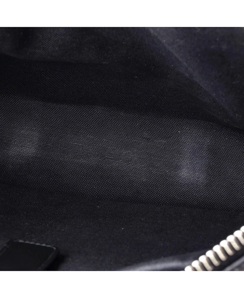 Pre-Owned Gucci Medium Convertible Zip Around Briefcase Gg Coated Canvas