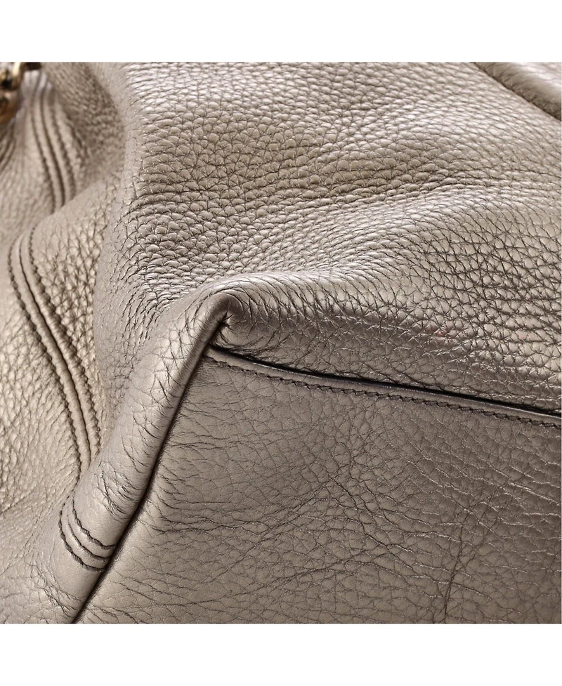 Pre-Owned Gucci Medium Soho Chain Strap Shoulder Bag Leather