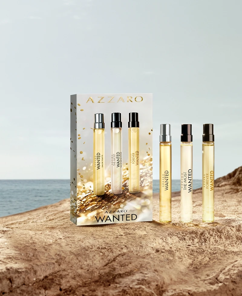 Azzaro 3-Pc. Wanted Eau de Toilette and Parfum Travel Gift Set
