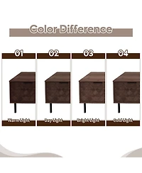 Rainsken 78" Modern Tv Stand for TVs , Entertainment Center with Storage Cabinets, 2 Drawers and Open Shelves, Media Console for Living Room