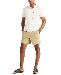 Nautica Men's Paddle Print Golf Polo Shirt