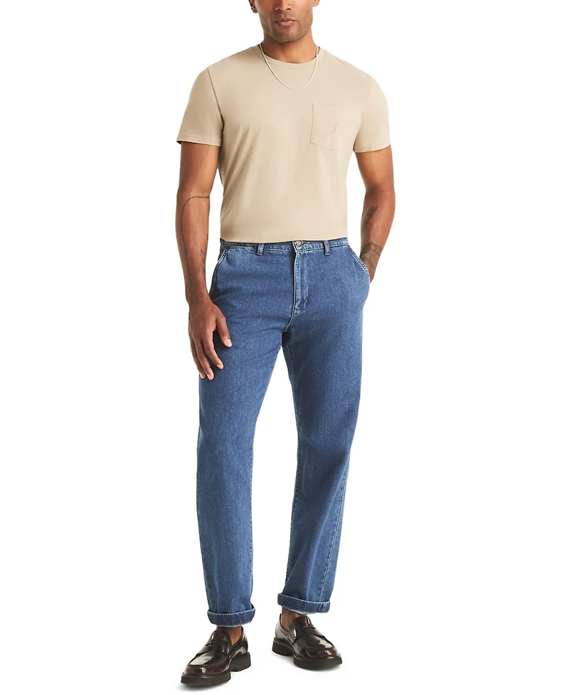 Nautica Men's Classic-Fit Solid Crew Neck Pocket T-Shirt