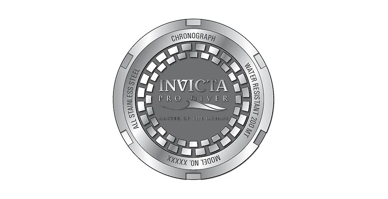 Invicta Men's Pro Diver Quartz Chronograph Dial Watch