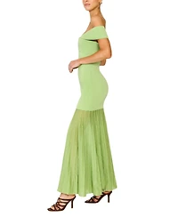 Line & Dot Women's Rowan Off-The-Shoulder Sweater Dress