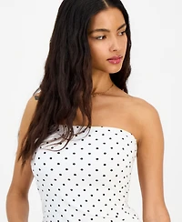 Just Polly Juniors' Polka-Dot Tube Top