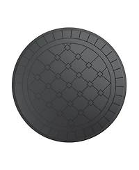 Clihome Cast Aluminum Patio Dining Table with Frame