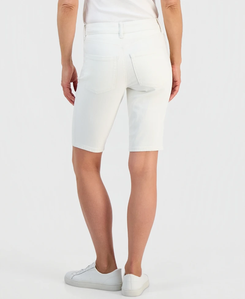 Style & Co Petite Mid-Rise Bermuda Shorts, Macy's Exclusive