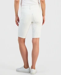 Style & Co Petite Mid-Rise Bermuda Shorts, Macy's Exclusive