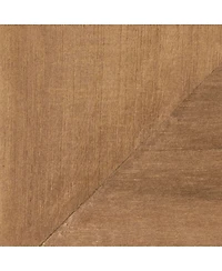 Tikamoon Solid Teak Wood Framed Mirror Rustic 140x70 Design Bathroom Living room