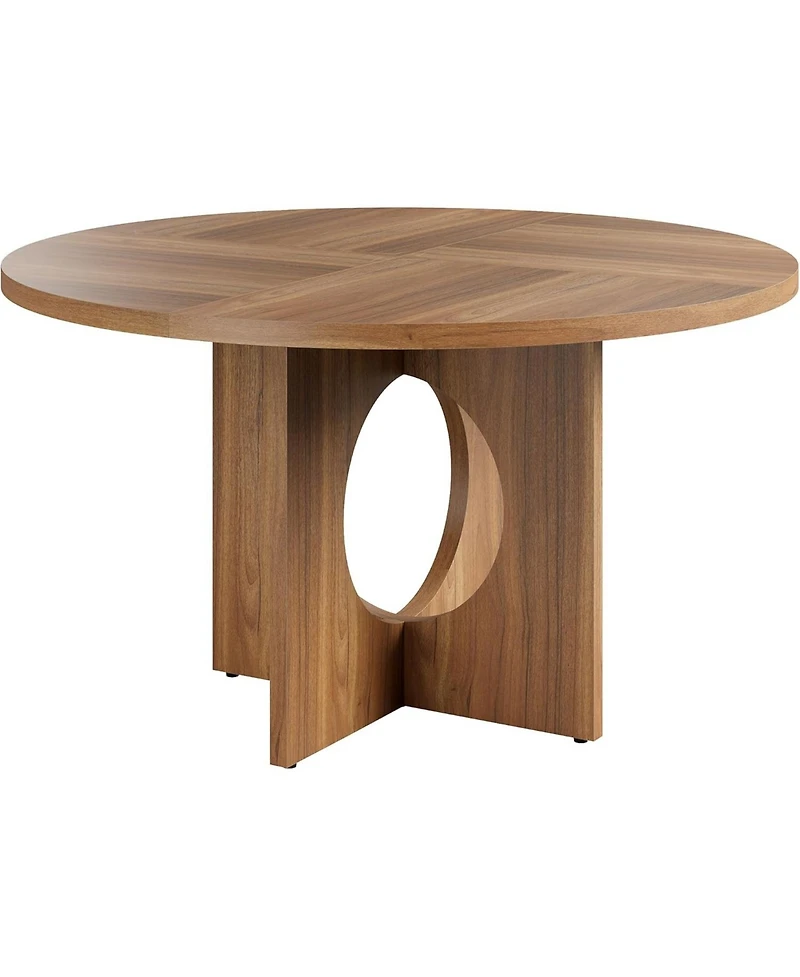 gaomon 47" Round Dining Table for 4-6 People