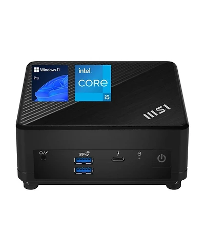 Msi Cubi 5 Mini Desktop Intel Core i5 16GB Ram Intel Uhd Graphics 1TB Ssd Storage Windows 11 Pro