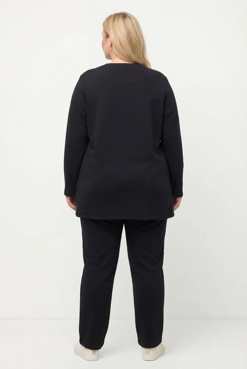 Woman Within Women's Fleece Sweatshirt Set