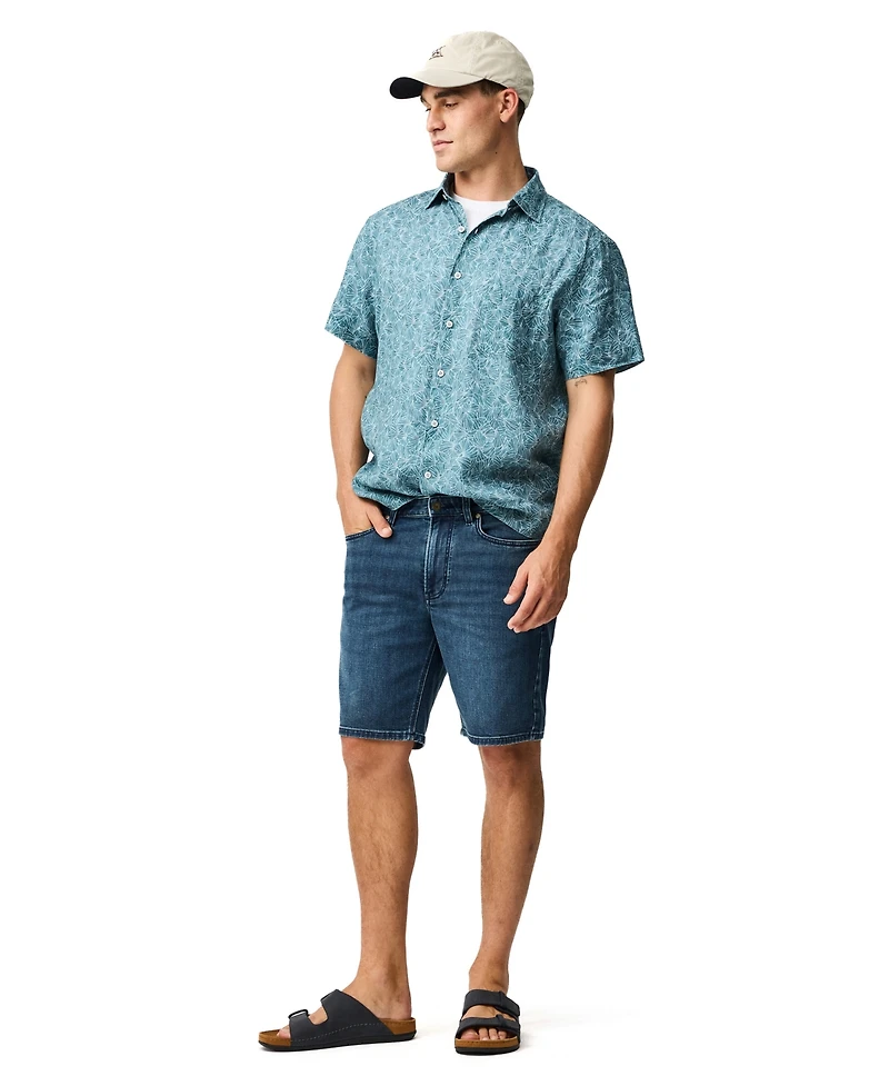 Rodd & Gunn Men's Relax Fit Short Sleeve Linen Shirt