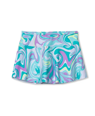 Lands' End Girls Chlorine Resistant Swim Skirt