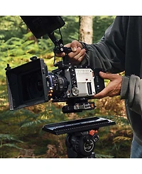 Bright Tangerine Left Side Plate for Red V-raptor Camera