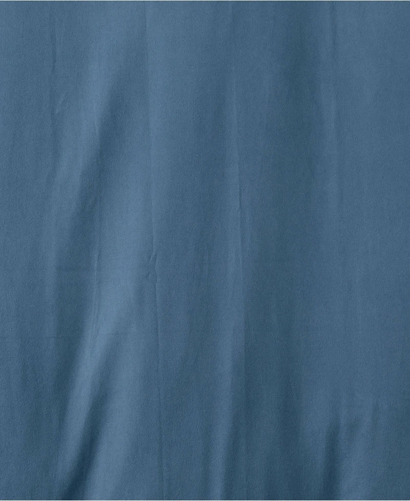 Lands' End Comfy Super Soft Cotton Flannel Duvet Bed Cover