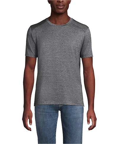 Lands' End Women's School Uniform Men's Rapid Dry Short Sleeve Modern Fit Tee
