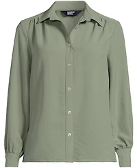 Lands' End Women's Creaseless Feminine Shirt