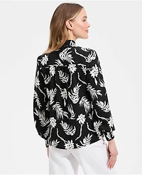 Lands' End Women's Creaseless Feminine Shirt