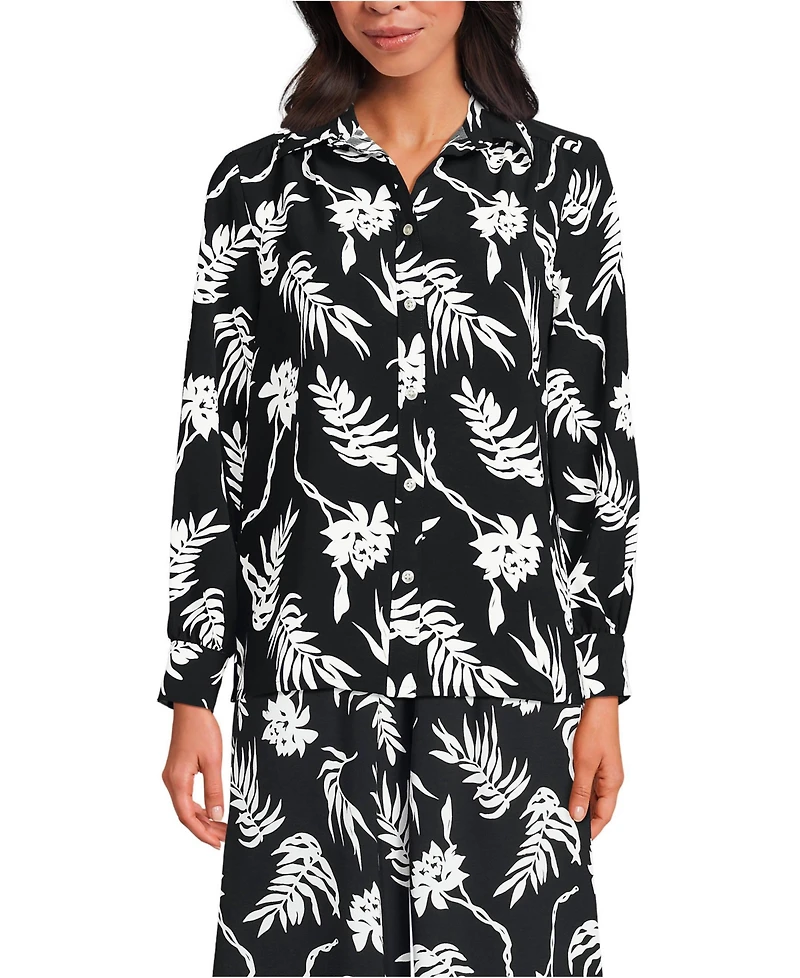 Lands' End Women's Creaseless Feminine Shirt