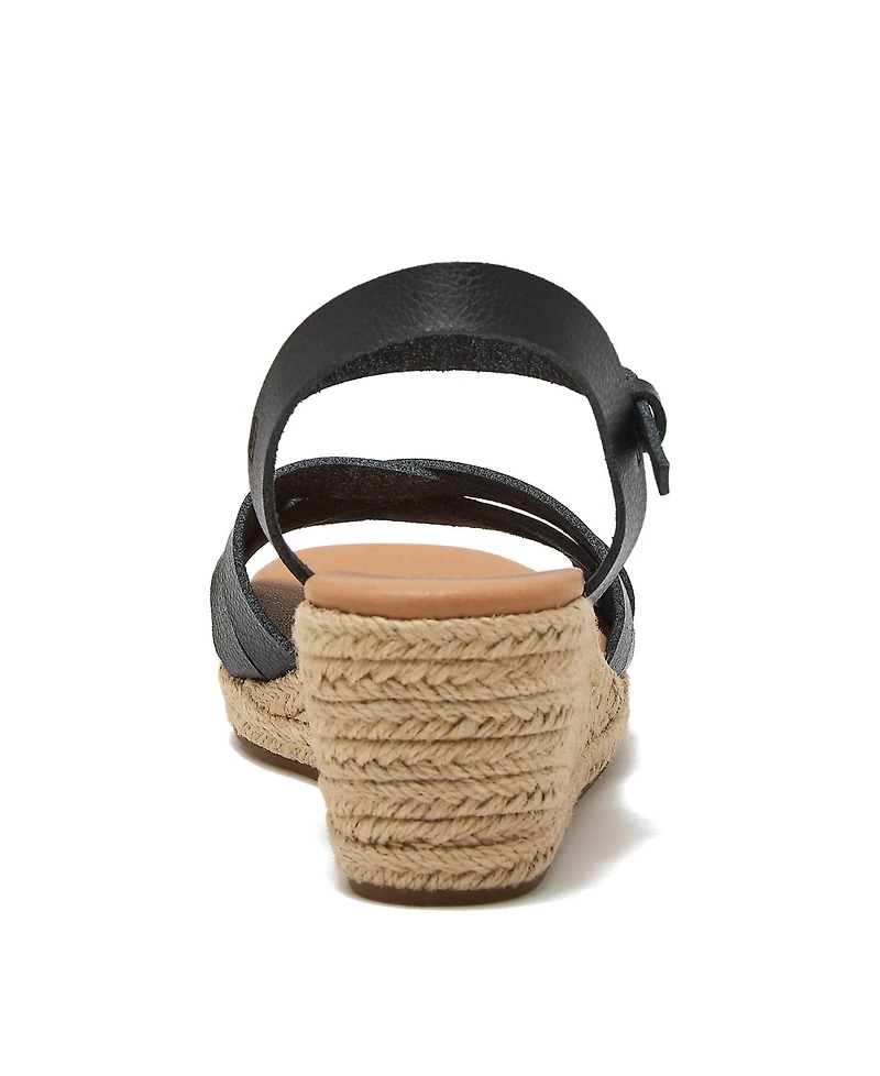 Lands' End Women's Espadrille Wedge Sandals