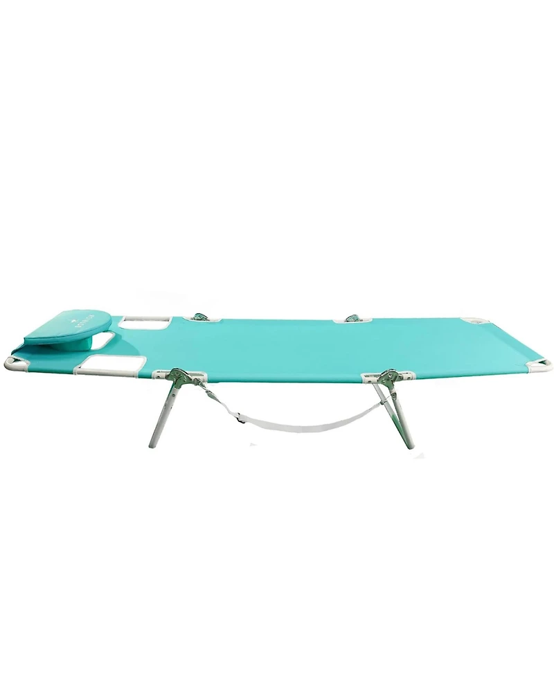 Ostrich Chaise Lounge, Versatile Facedown Beach Camping Pool Tanning Chair