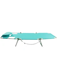 Ostrich Chaise Lounge, Versatile Facedown Beach Camping Pool Tanning Chair