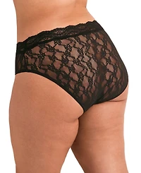 Adore Me Plus Marine High Waisted Panty