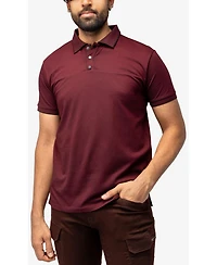 X-Ray Men's Short Sleeve Pieced Pique Tipped Polo