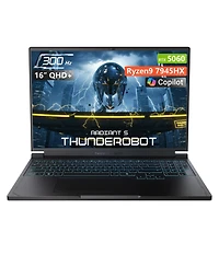 Thunderobot Radiant S 16 Traditional Laptop Amd Ryzen 9 ,16GB Ram Nvidia GeForce Rtx 5060 512GB Ssd Storage Windows 11 Home 300Hz