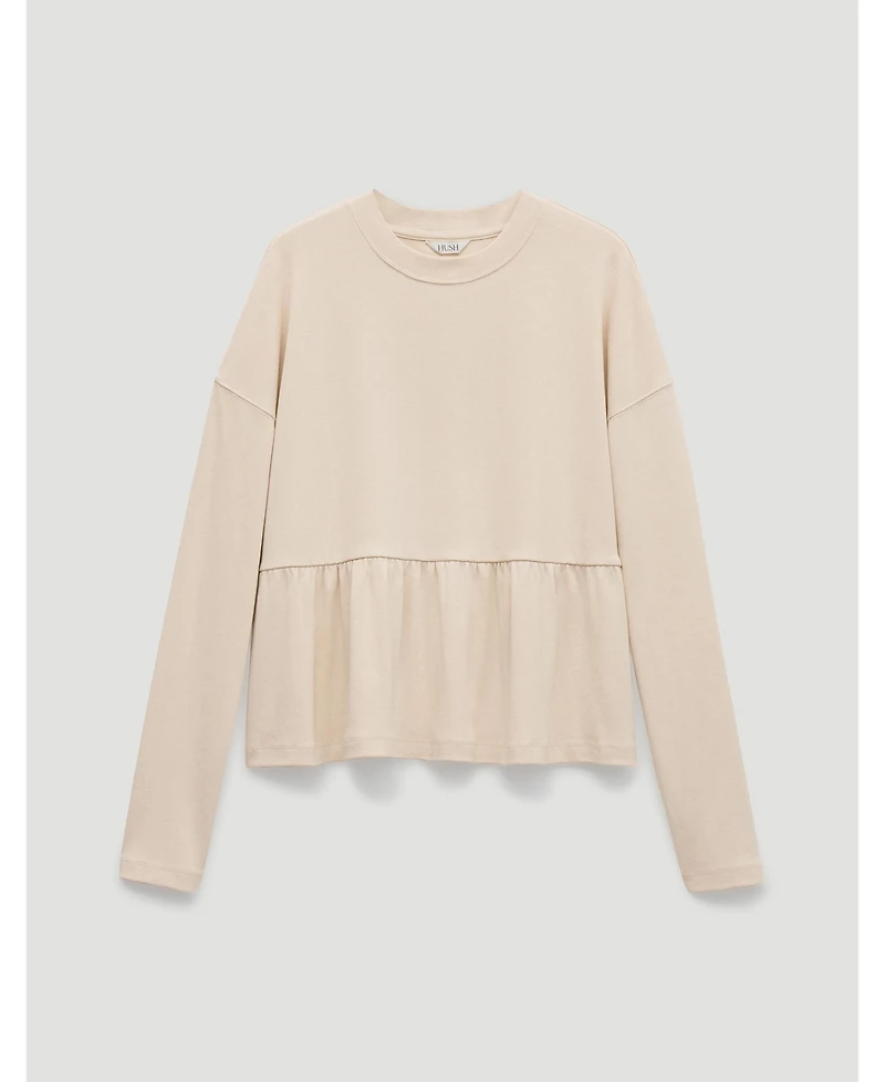 Hush Women's Sana Peplum Jersey Top