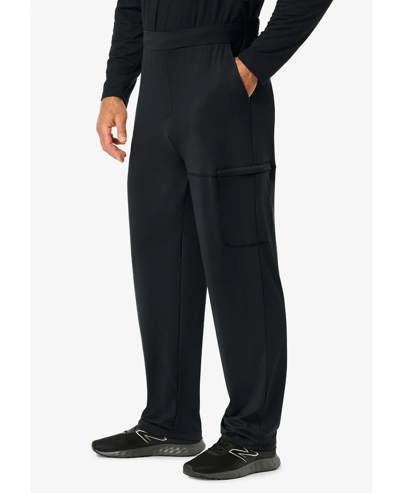 KingSize Big & Tall Supersoft Jersey Performance Cargo Pants