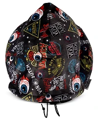 Von Dutch Jax Hooded Memory Foam 11" Travel Neck Pillow