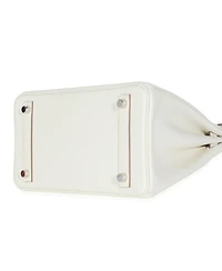 Pre-Owned HERMES Mushroom Swift Birkin 25 Phw