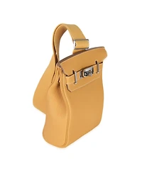 Pre-Owned HERMES Naturel Sable Togo Hac A Dos Pm Phw
