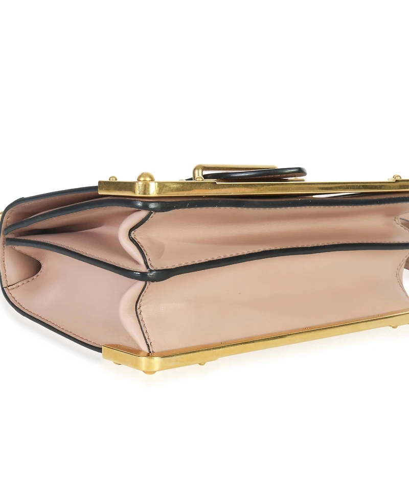 Pre-Owned Prada Cammeo City Calfskin Saffiano Cahier Bag